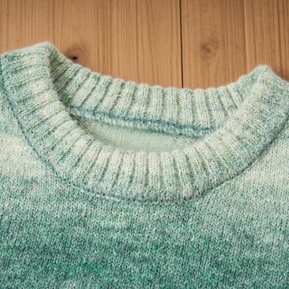 Stussy Gradient Button Knit Long-Sleeved Sweater - Picture 6 of 9